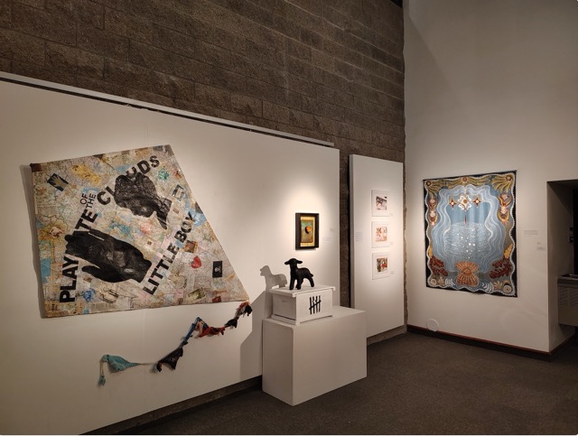 Exhibition view at Yavapai College Prescott Art Gallery